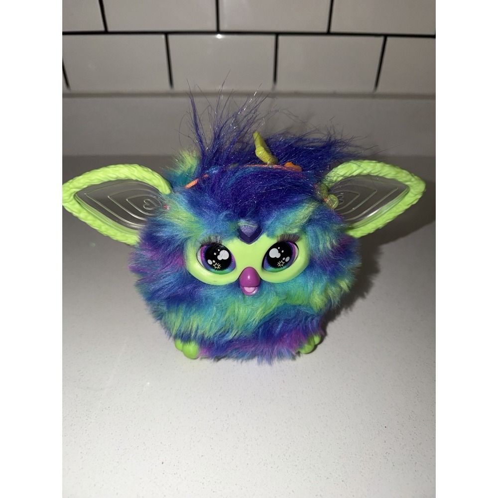 Furby Galaxy Edition 2023 Glow In The Dark Interactive Talking Toy